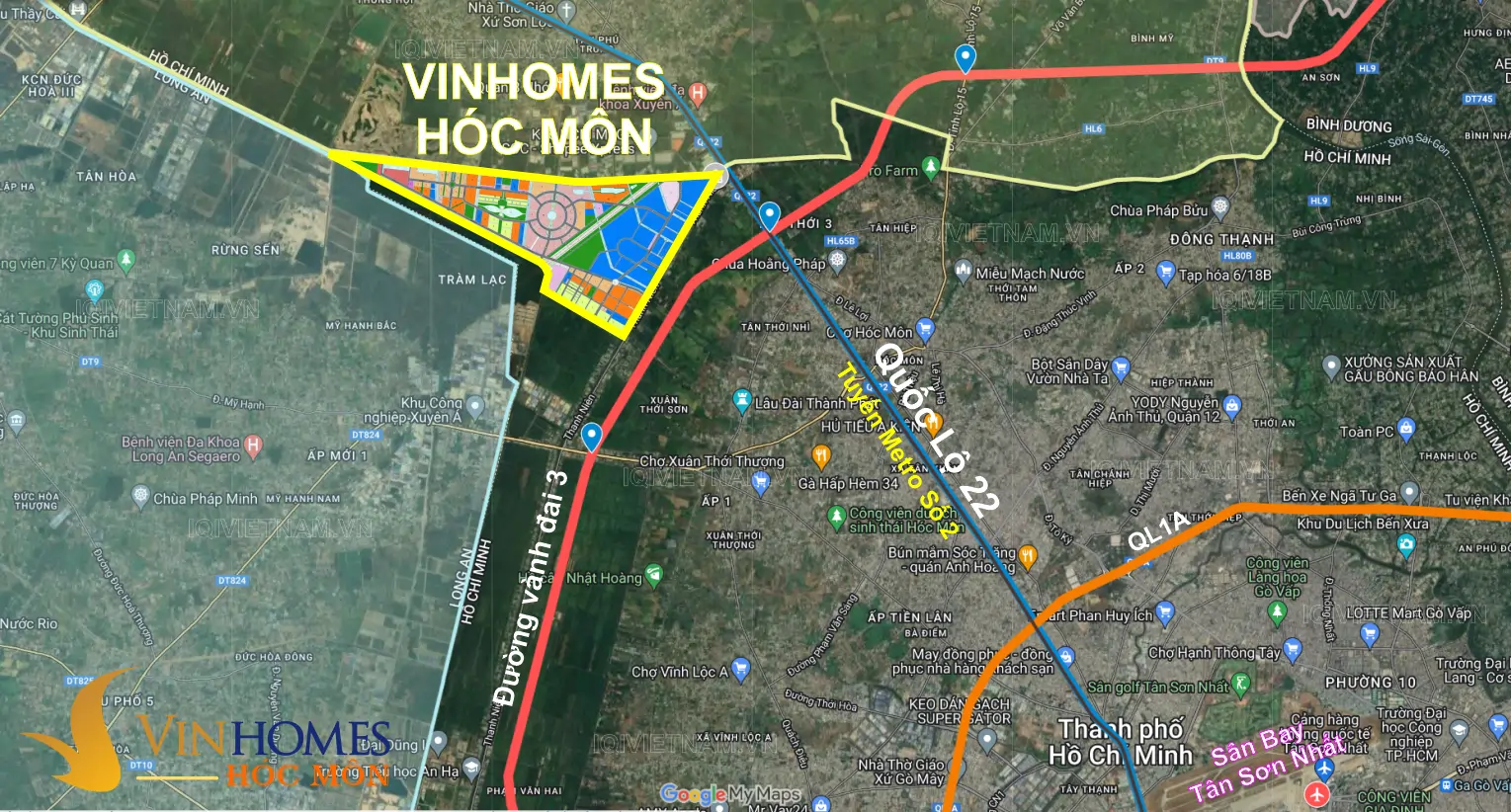 vị trí Vinhomes Berjaya City